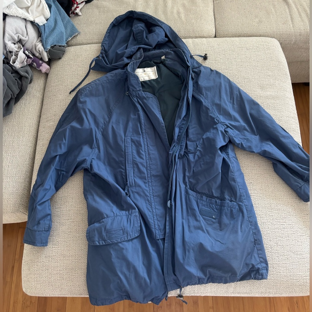Towne from London fog wind breaker navy blue!